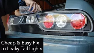 Sealing Rear Tail Lights to the Car