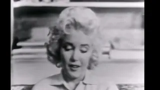 Have you heard about that Marilyn Monroe barely said a word in two of her early film roles?