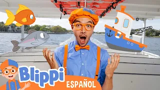 Blippi viaja en barco! | Blippi | Videos Educativos para niños