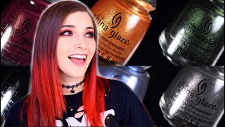 China Glaze Spellbound Halloween Nail Polish Collection || KELLI MARISSA