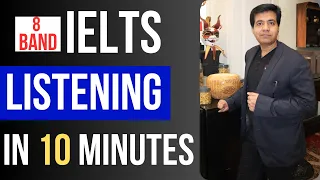 8 Band IELTS Listening In 10 Minutes By Asad Yaqub