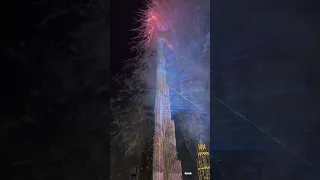 Burj Khalifa Fireworks 2023🎉