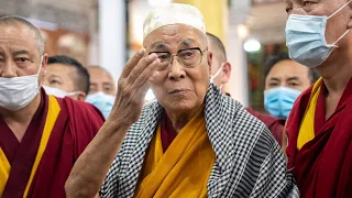 Далай-лама. Встреча с членами мусульманской общины Лхасы
