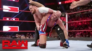 Kurt Angle vs. Samoa Joe: Raw, March 25, 2019