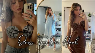 Insane Dress Try-On Haul (Mew Mews)