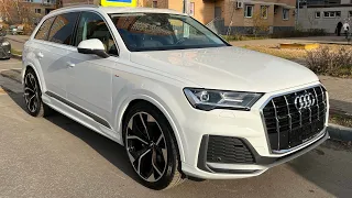 Продано! Audi Q7 2021г, 3.0d 231лс,  за 8.390.000 рублей.