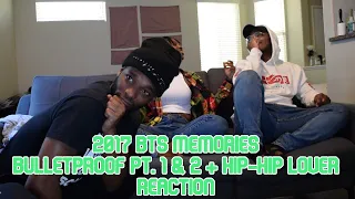 BTS | 2017 BTS Memories We are Bulletproof Pt 1 +2 + 힙합성애자 (Hip Hop Lover) | NON-KPOP FANS REACTION