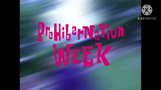 Peter Rants Season 7 #16 Prehibernation Week (An Episode From Spongebob Squarepants)