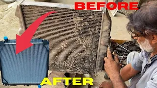 How to Restore and Clean a Truck Radiator | Detailed Process | Pakistani Truck
