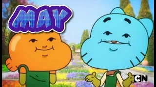 The Months Of The Year Portrayed By The Amazing World Of Gumball