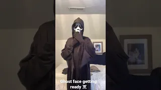 Ghost face is ready