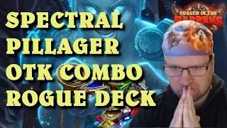 Spectral Pillager OTK Rogue deck guide and gameplay (Hearthstone Wild)