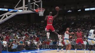 NBA CLASSIC 1991 CHICAGO BULLS vs GOLDEN STATE WARRIORS [ NBA 2K24 GAMEPLAY  PS5 4K UHD #nba