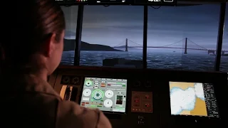 SHIP SIMULATION - Future captains learning how to navigate rough seas