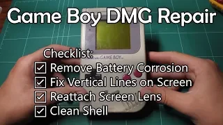 Game Boy DMG Repair