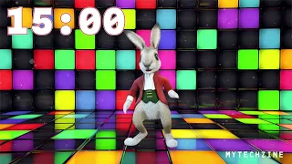 15 Minute Dancing Bunny Timer