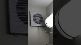 Hon&Guan 150mm exhaust fan installed in my bathroom