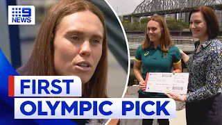 Australia picks its first athlete for Paris 2024 | 9 News Australia
