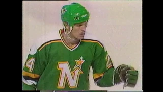 St. Louis Blues vs. Minnesota North Stars, Game 1 Norris Division Final - KMOV 4/18/1991