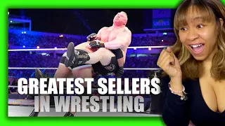 TOP 10 GREATEST SELLERS In WWE History | Wrestling Flashback | reaction