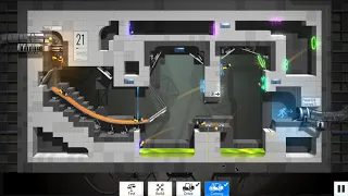 Bridge Constructor Portal   Portal Proficiency DLC   level 21 low budget solution