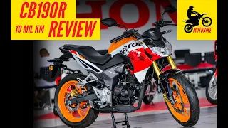 CB190r Review: Comentarios después de 10.000 km Repsol. ¿La mejor moto de ciudad?