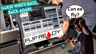 s7e8 Unboxing and Testing New Flip Case For Behringer Wing Console | Audio Engineers Comic Relief