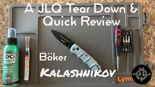 Böker Kalashnikov Tear Down and Quick JLQ Review