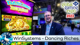 #G2E2023 WinSystems   Dancing Riches Slot Machine Preview