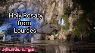 Holy Rosary from Lourdes || English Rosary || 05.03.2024