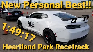 Camaro ZL1 1LE Heartland Park Fast Lap 1:49:17 5/14/21