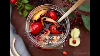 How to make a fire cider -potent herbal tonic