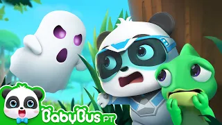 🐼 Desenho Animado | Será Que Tem uma Fantasma na Floresta?! | Super Equipe de Resgate | BabyBus