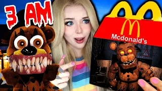 DO NOT ORDER FREDDY FAZBEAR HAPPY MEAL FROM MCDONALDS AT 3 AM!! (FNAF IS REAL)