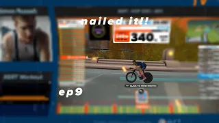 Nailed it!! Full stars in ZWIFT workout