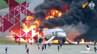 Novo vídeo do acidente do SSJ100 na Rússia - Site Comissária de Voo