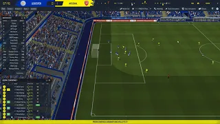 FM20 with Match Engine/Physics mod. Leicester vs Arsenal in EPL