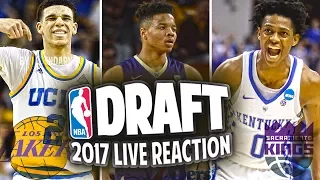 2017 NBA DRAFT LIVE REACTION!! JIMMY BUTLER TRADED!