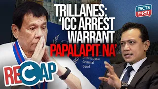 Trillanes: ICC warrant papalapit na nang papalapit