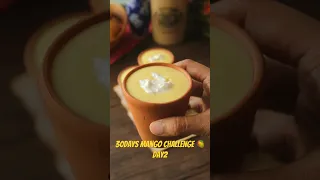 Mango lassi 🥭 || Day 2 of 30 days mango challenge #mango #recipe #30daysmangochallange #chefhafsa