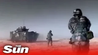 New Chinese military video brimming with its latest weapons