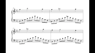 Minimal Piano No. 12, At Down (PIANO SHEET)