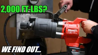 Huge $1299 Milwaukee Impact Wrench Breaks Our Torque Dyno