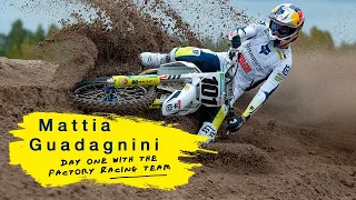 Mattia Guadagnini’s first day on the FC 450 | Husqvarna Motorcycles