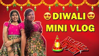 🔥DIWALI VLOG😍 Vaanga Celebrate Pannalam💥 || Ammu Bloopers ||