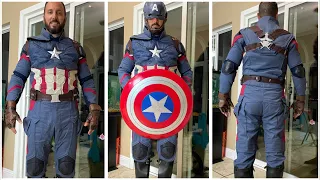 Captain America Cosplay Costume SimCosplay Full Review, Thoughts & Unboxing