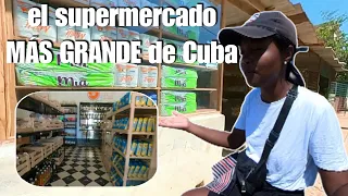 Así es el SUPERMERCADO PRIVADO MÁS GRANDE de La Habana. La situación actual de la comida en Cuba