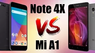 Xiaomi Mi A1 vs Redmi Note 4X сравнение, тест камер.