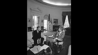 President John F. Kennedy Meets with U.S. Ambassador to South Vietnam, Henry Cabot Lodge,