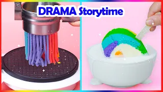 🥶 DRAMA Storytime 🌈 Best Satisfying Rainbow Cake Hacks